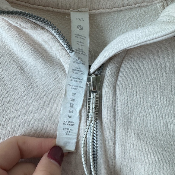 Lululemon Scuba Oversized Funnel-Neck Half Zip - Picture 5 of 5